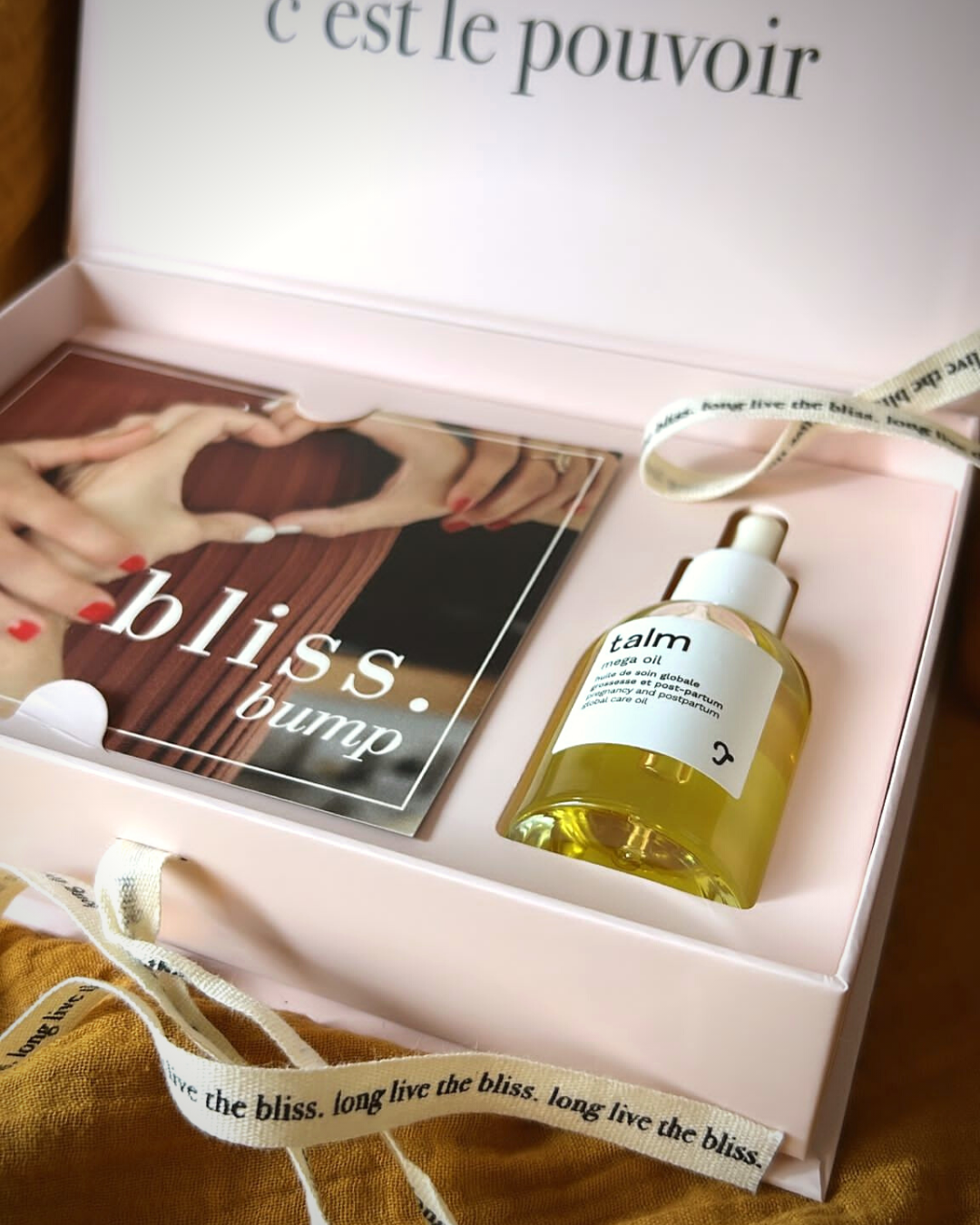 Coffret Bliss Bump : conseils grossesse et préparation post partum – The  BlissShop