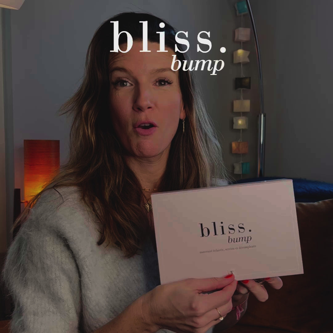 Coffret Bliss Bump : conseils grossesse et préparation post partum
